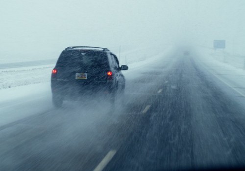 Using Defensive Driving Techniques in Bad Weather
